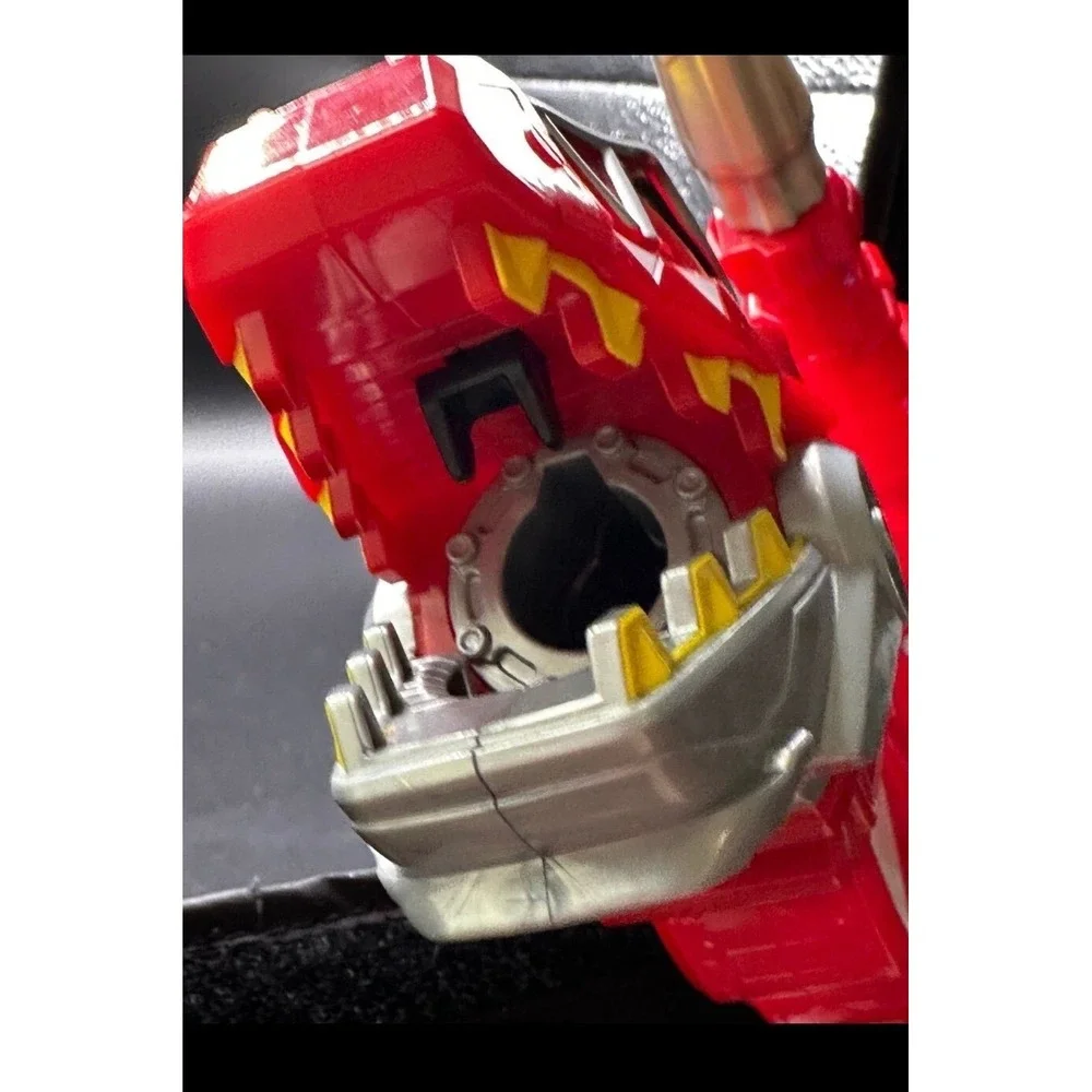 Power Rangers Tyrannosaurs Rex Super Charge Morpher Red Blaster Bandai WORKS-2